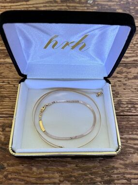 HRH Collection Studio 54 10k Chains Necklace & Bracelet